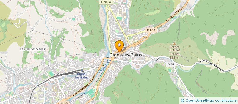 localisation de l'entreprise ASSOCIATION EUROPEENNE D APICULTURE VIVANTE à DIGNE-LES-BAINS