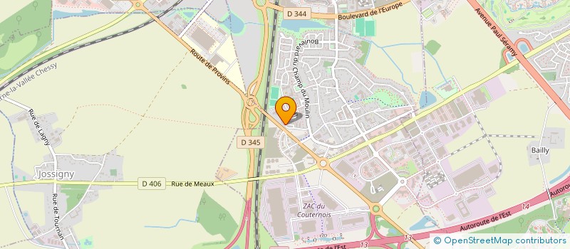 localisation de l'entreprise ASSOCIATION EUROPEENNE DE COOPERATION CULTURELLE  SERRIS