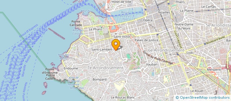 localisation de l'entreprise ASSOCIATION EUROPEENNE DE THERAPIE COMMUNAUTAIRE INTEGRATIVE PROVENCE ALPES COTE D'AZUR - CORSE à MARSEILLE