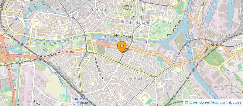 localisation de l'entreprise ASSOCIATION EUROPEENNE DES JEUNES ENTREPRENEURS à STRASBOURG