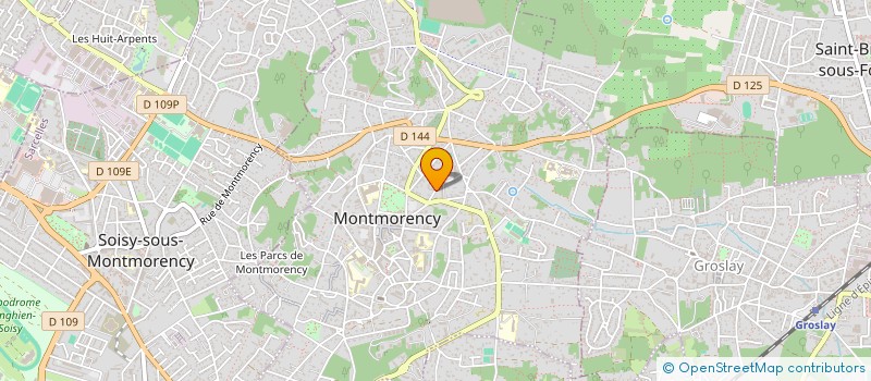 localisation de l'entreprise ASSOCIATION EUROPEENNE PATINAGE PROF  MONTMORENCY