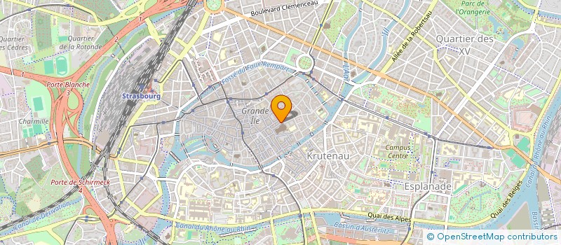 localisation de l'entreprise ASSOCIATION EUROPUBLIC à STRASBOURG