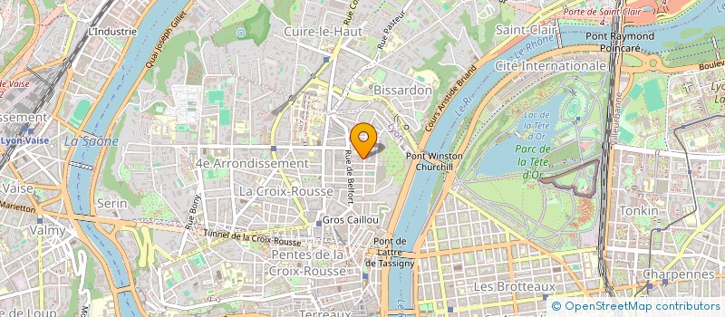 localisation de l'entreprise ASSOCIATION EURYDICE à LYON