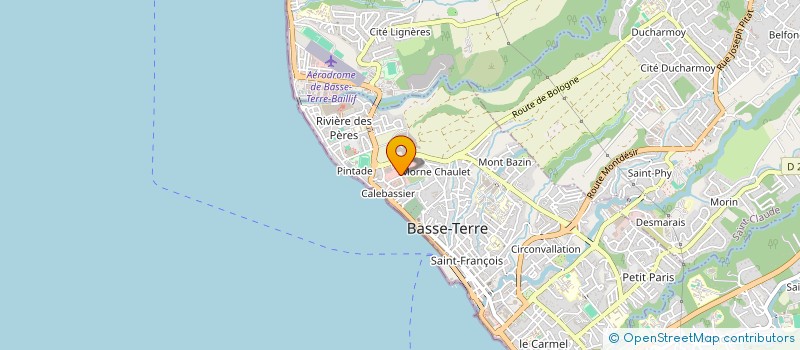 localisation de l'entreprise ASSOCIATION EVANGELIQUE LE ROCHER à BASSE-TERRE