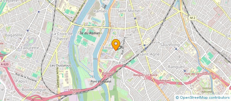 localisation de l'entreprise ASSOCIATION EVANGELIQUE,NOUVELLE VIE à TOULOUSE