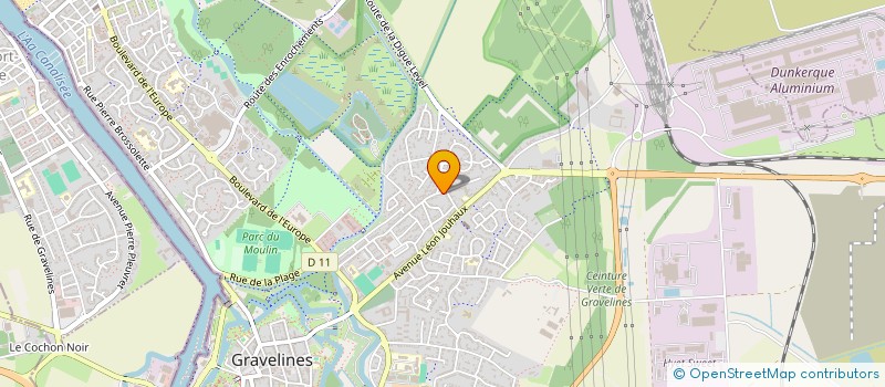localisation de l'entreprise ASSOCIATION EVANGELIQUE ORA à GRAVELINES