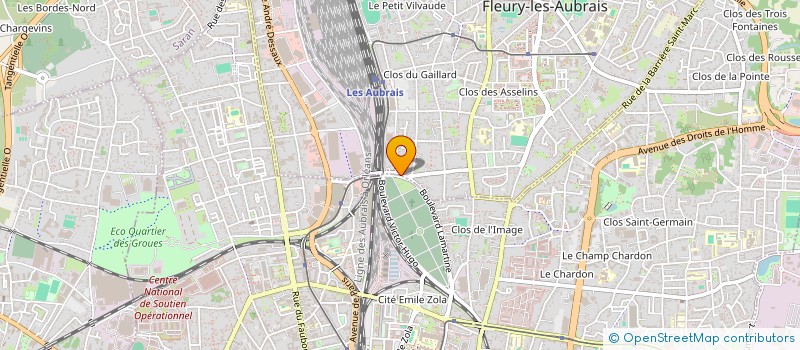 localisation de l'entreprise ASSOCIATION EVASION à SAINT-DENIS-EN-VAL