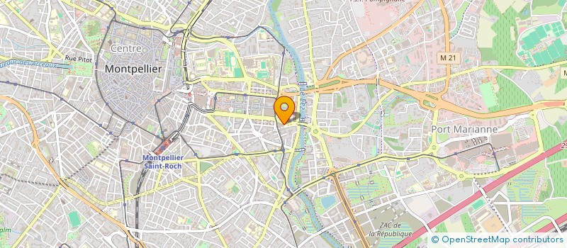 localisation de l'entreprise ASSOCIATION EVASION TERRE AIR MER à MONTPELLIER