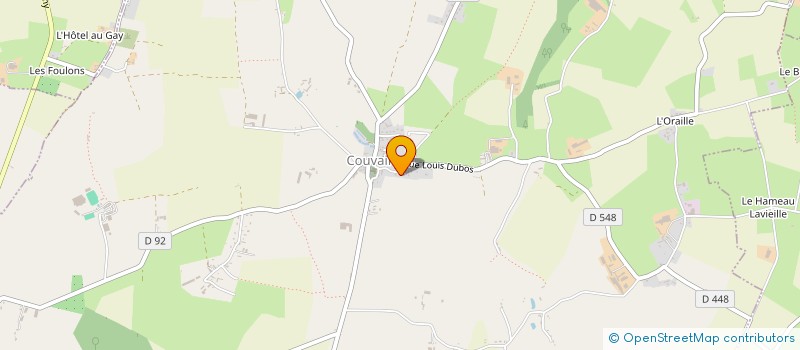 localisation de l'entreprise ASSOCIATION EVEA CAPOEIRA  COUVAINS