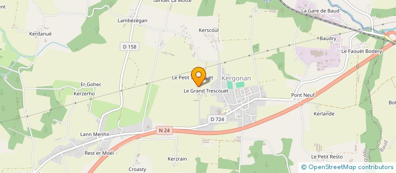 localisation de l'entreprise ASSOCIATION EVEIL ET CONNAISSANCE  LANGUIDIC