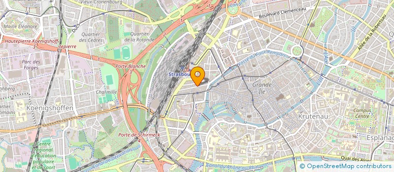 localisation de l'entreprise ASSOCIATION EVEIL MUSICAL ARTISTIQUE à STRASBOURG