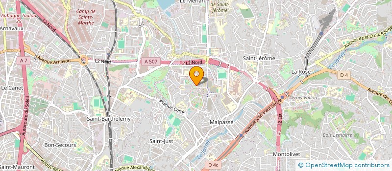 localisation de l'entreprise ASSOCIATION EVEIL&PARTAGE à MARSEILLE