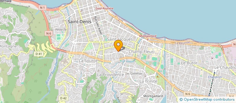 localisation de l'entreprise ASSOCIATION EVEILLE AOO  SAINT-DENIS