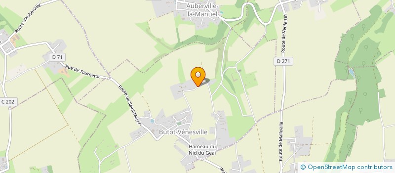 localisation de l'entreprise ASSOCIATION EVENEMENTIEL DES HAUTES FALAISES à BUTOT-VENESVILLE