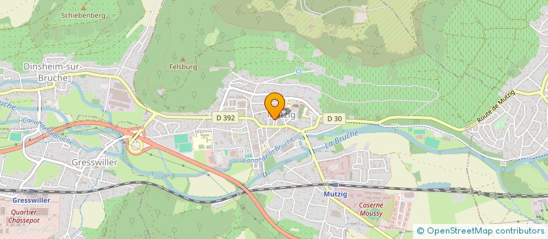 localisation de l'entreprise ASSOCIATION EVENT  +  MUTZIG