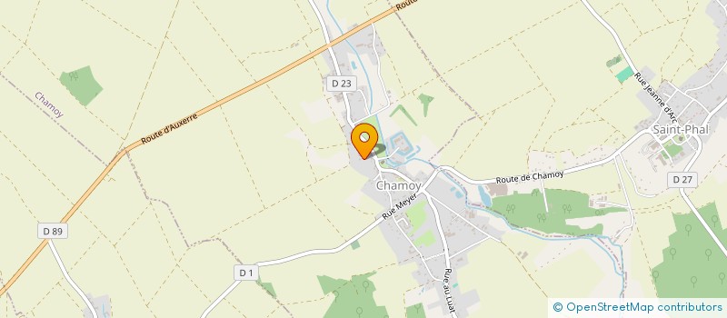 localisation de l'entreprise ASSOCIATION EVENTAIL  CHAMOY