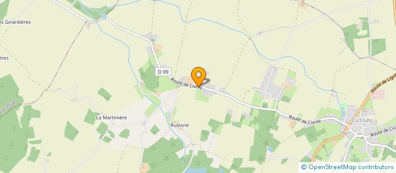 localisation de l'entreprise ASSOCIATION EVIDANSE  CUSSAY