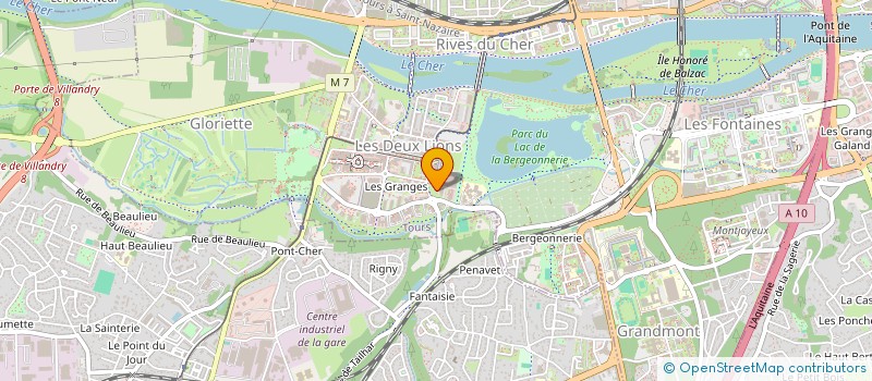 localisation de l'entreprise ASSOCIATION EVOLUTION ARTIFICIELLE à TOURS