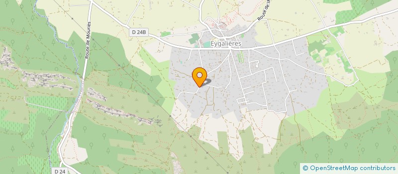 localisation de l'entreprise ASSOCIATION EXODE  EYGALIERES