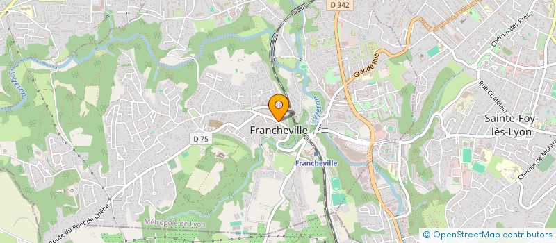 localisation de l'entreprise ASSOCIATION EXPRESSION VOCALE DE FRANCHEVILLE  FRANCHEVILLE