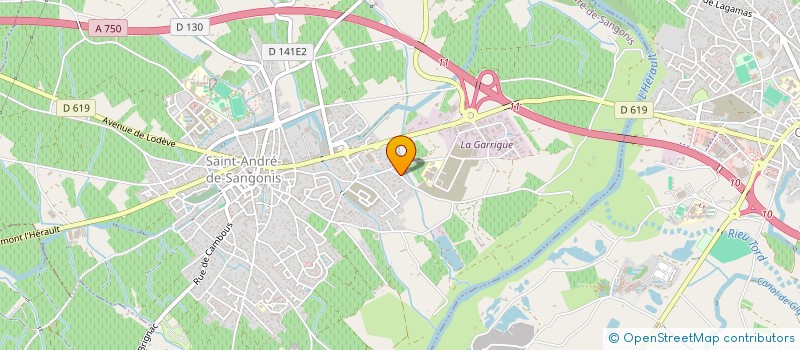 localisation de l'entreprise ASSOCIATION F ET C à SAINT-ANDRE-DE-SANGONIS