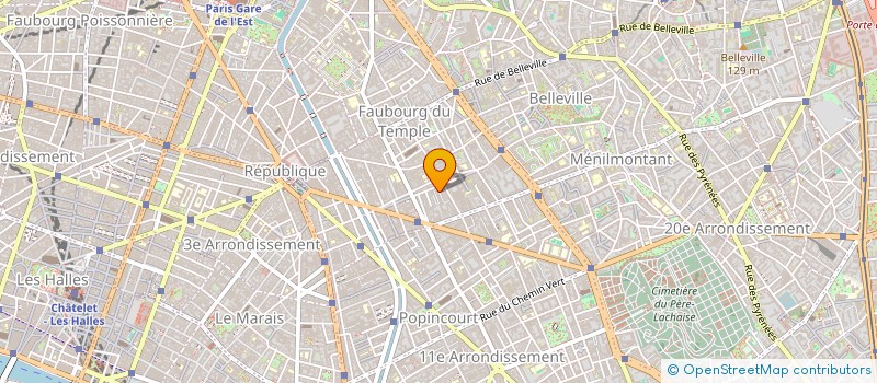 localisation de l'entreprise ASSOCIATION F11  PARIS