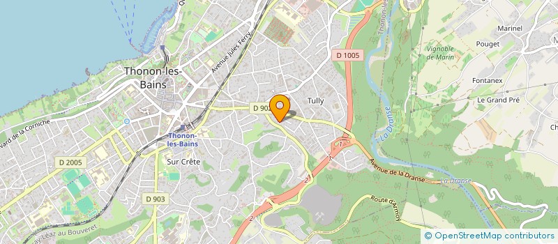localisation de l'entreprise ASSOCIATION FABA MALI à THONON-LES-BAINS