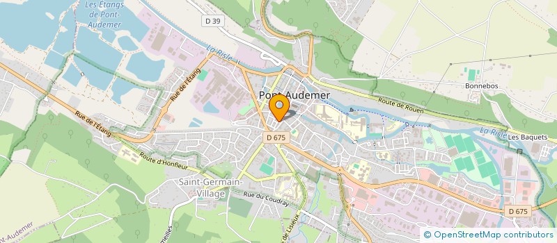 localisation de l'entreprise ASSOCIATION FABRIQUE DE MUSIQUE (A F D M) à PONT-AUDEMER