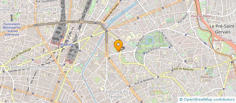 localisation de l'entreprise ASSOCIATION FABULA  PARIS