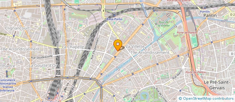 localisation de l'entreprise ASSOCIATION FACCET  PARIS