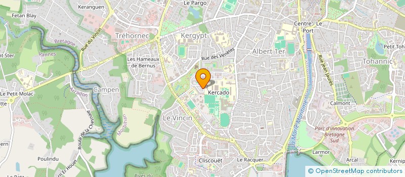 localisation de l'entreprise ASSOCIATION FACILIFEE à VANNES