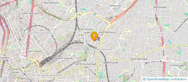 localisation de l'entreprise ASSOCIATION FACILITER L'INSERTION DES DETENUS PAR L'ECOUTE ET LE LIEN ENTRE L'INTERIEUR ET L'EXTERIEUR à MARSEILLE