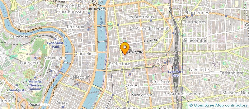 localisation de l'entreprise ASSOCIATION FACTORY EVENT  LYON