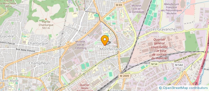 localisation de l'entreprise ASSOCIATION FAFARA MUSICA  CLERMONT-FERRAND