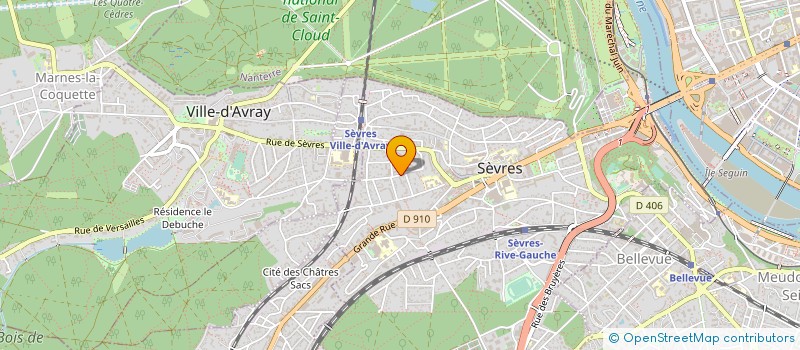 localisation de l'entreprise ASSOCIATION FAIR EVENTS à SEVRES