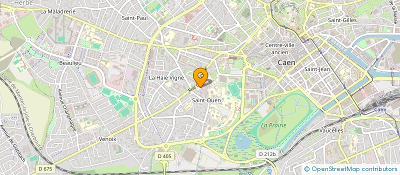 localisation de l'entreprise ASSOCIATION FAIRE CONSEIL  CAEN