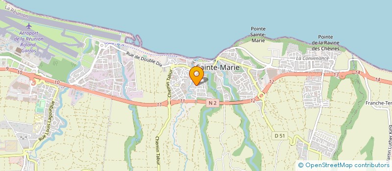 localisation de l'entreprise ASSOCIATION FAIT NOUS REVER à SAINTE-MARIE