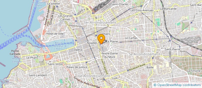 localisation de l'entreprise ASSOCIATION FAITES LA FETE à MARSEILLE