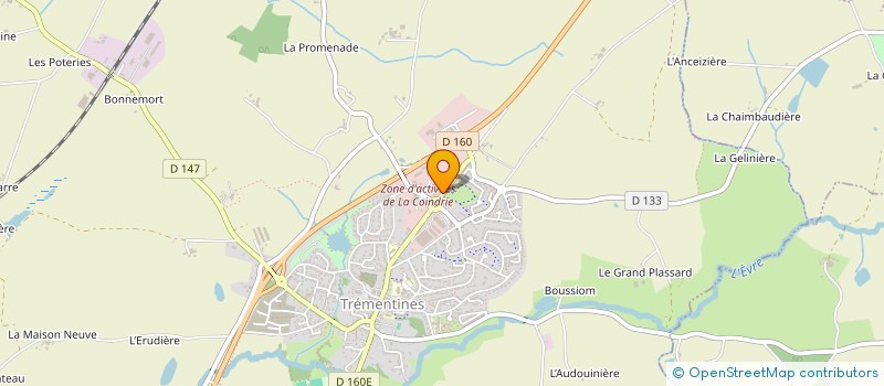 localisation de l'entreprise ASSOCIATION FAMILIALE  NUAILLE