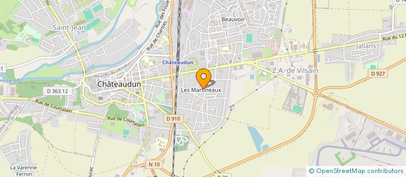 localisation de l'entreprise ASSOCIATION FAMILIALE à CHATEAUDUN