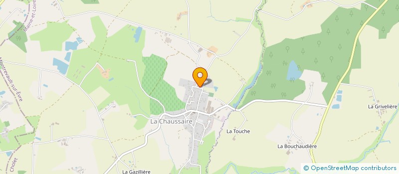 localisation de l'entreprise ASSOCIATION FAMILIALE à MAUGES-SUR-LOIRE