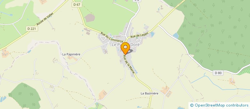 localisation de l'entreprise ASSOCIATION FAMILIALE à MONTREVAULT-SUR-EVRE