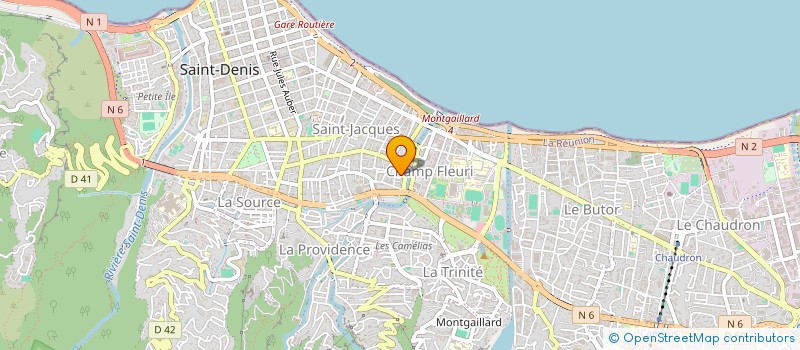 localisation de l'entreprise ASSOCIATION FAMILIALE BOUVET-VAUBAN à SAINT-DENIS