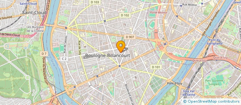 localisation de l'entreprise ASSOCIATION FAMILIALE CATHOLIQUE DE BOULOGNE-BILLANCOURT à BOULOGNE-BILLANCOURT
