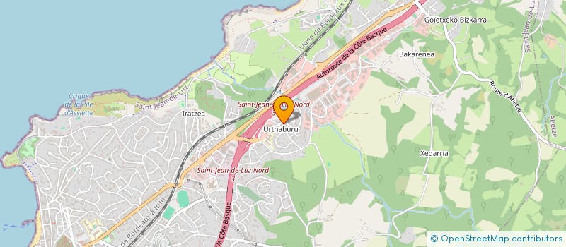 localisation de l'entreprise ASSOCIATION FAMILIALE CATHOLIQUE DE LA COTE BASQUE à SAINT-JEAN-DE-LUZ