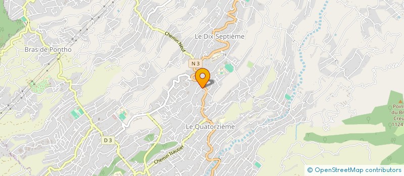 localisation de l'entreprise ASSOCIATION FAMILIALE CATHOLIQUE DE LA PAROISSE MARIE REINE DU MONDE  LE TAMPON