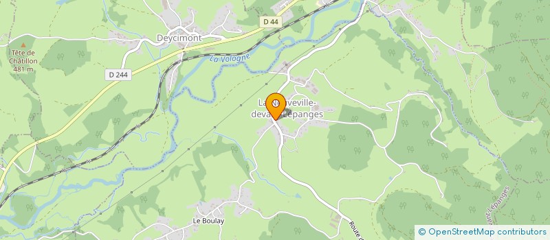 localisation de l'entreprise ASSOCIATION FAMILIALE, CULTURELLE, SPORTIVE ET LOISIRS DE DOMPIERRE DITE LES MATOUS à DOMPIERRE