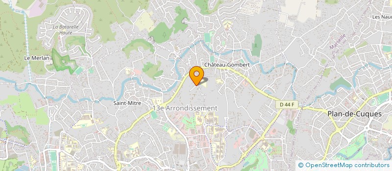 localisation de l'entreprise ASSOCIATION FAMILIALE D'AIDE A DOMICILE à MARSEILLE