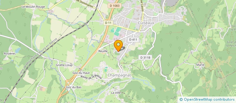localisation de l'entreprise ASSOCIATION FAMILIALE D'ENTRAIDE AUX HANDICAPES PHYSIQUES à CUISEAUX