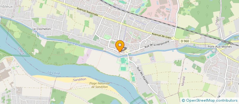 localisation de l'entreprise ASSOCIATION FAMILIALE DE CHECY-UNASSAD à CHECY